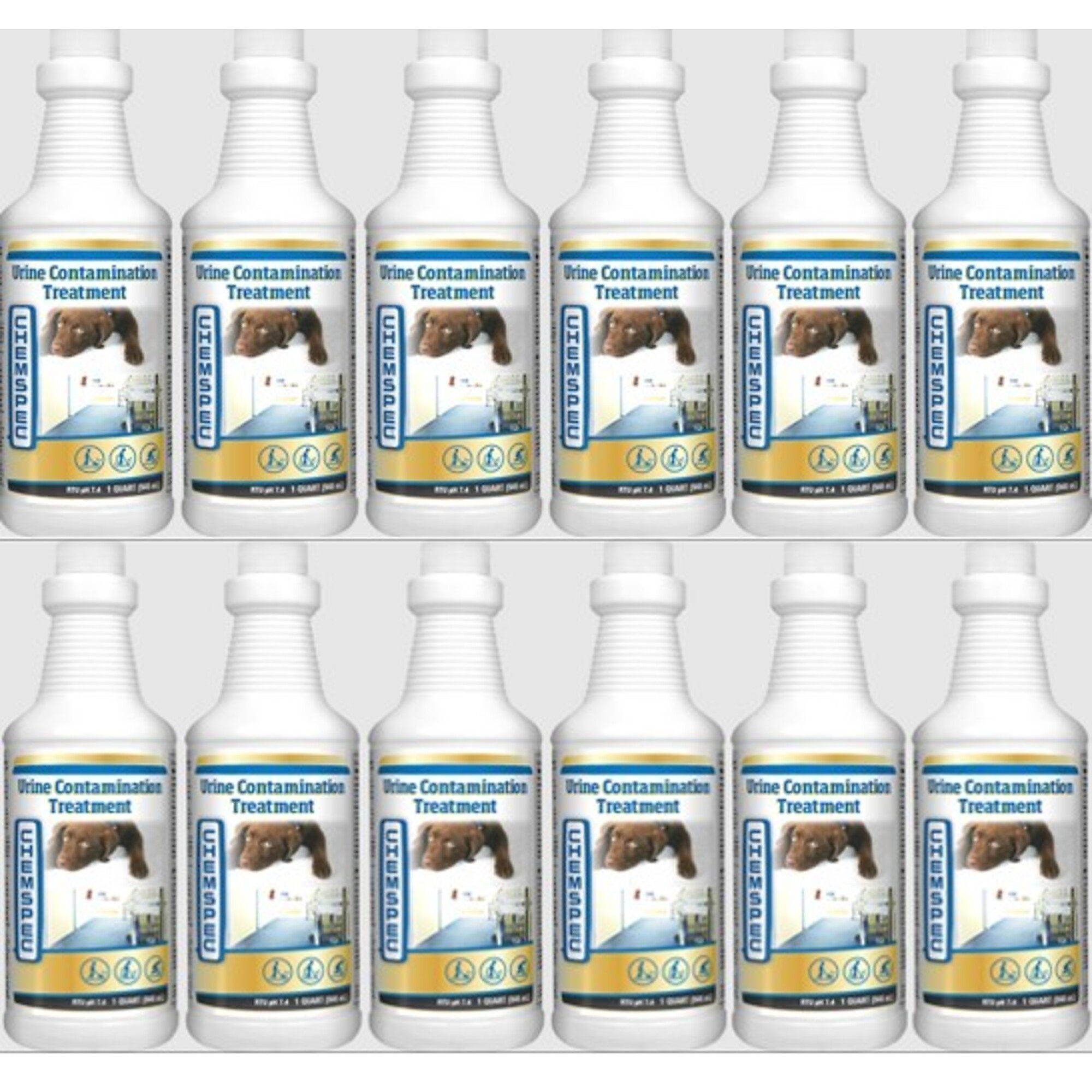 CHEMSPEC, Urine Contamination Treatment, Case of 12 one-quart bottles, Model # 116412